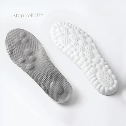 StepRelief™ Massage Comfort Inlegzolen – Tegen Hielspoor & Voetpijn