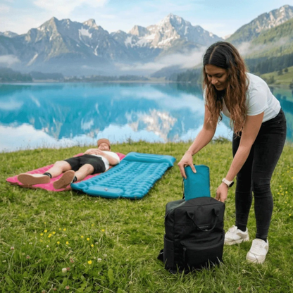 CloudNest™ Zelfopblazende Comfort Slaapmat – Ultiem Comfort Onder de Sterren