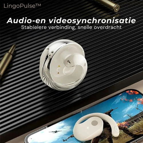 LingoPulse™ AI Translate Buds – Draadloze Oordopjes met Real-time Vertaling