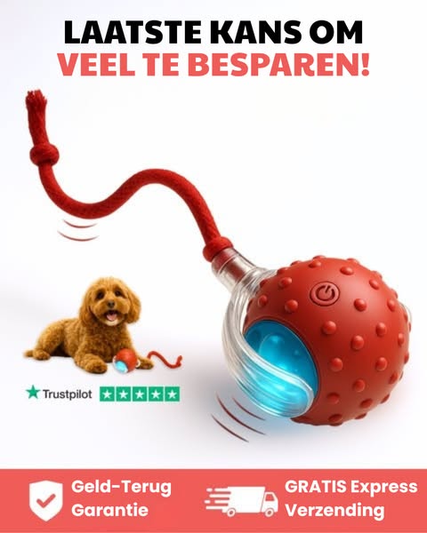 Zenvere PawFetch™ – De interactieve speelbal voor actieve honden