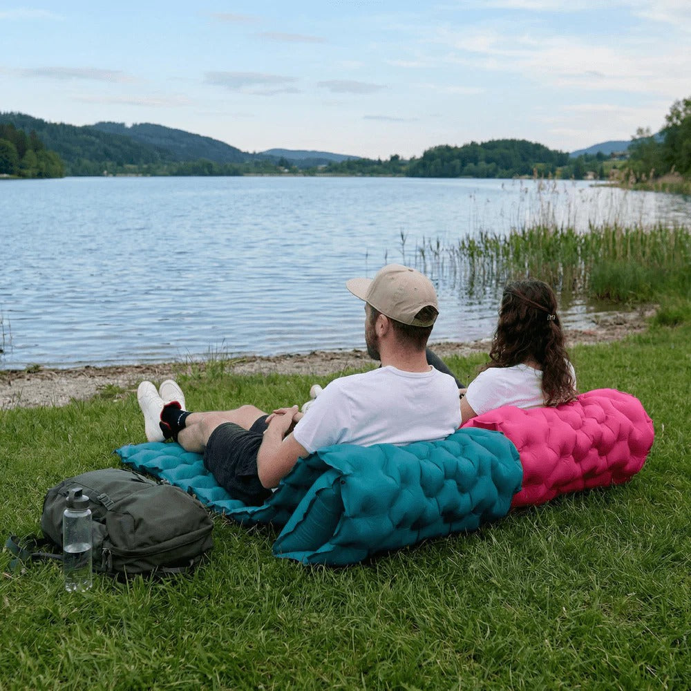 CloudNest™ Zelfopblazende Comfort Slaapmat – Ultiem Comfort Onder de Sterren