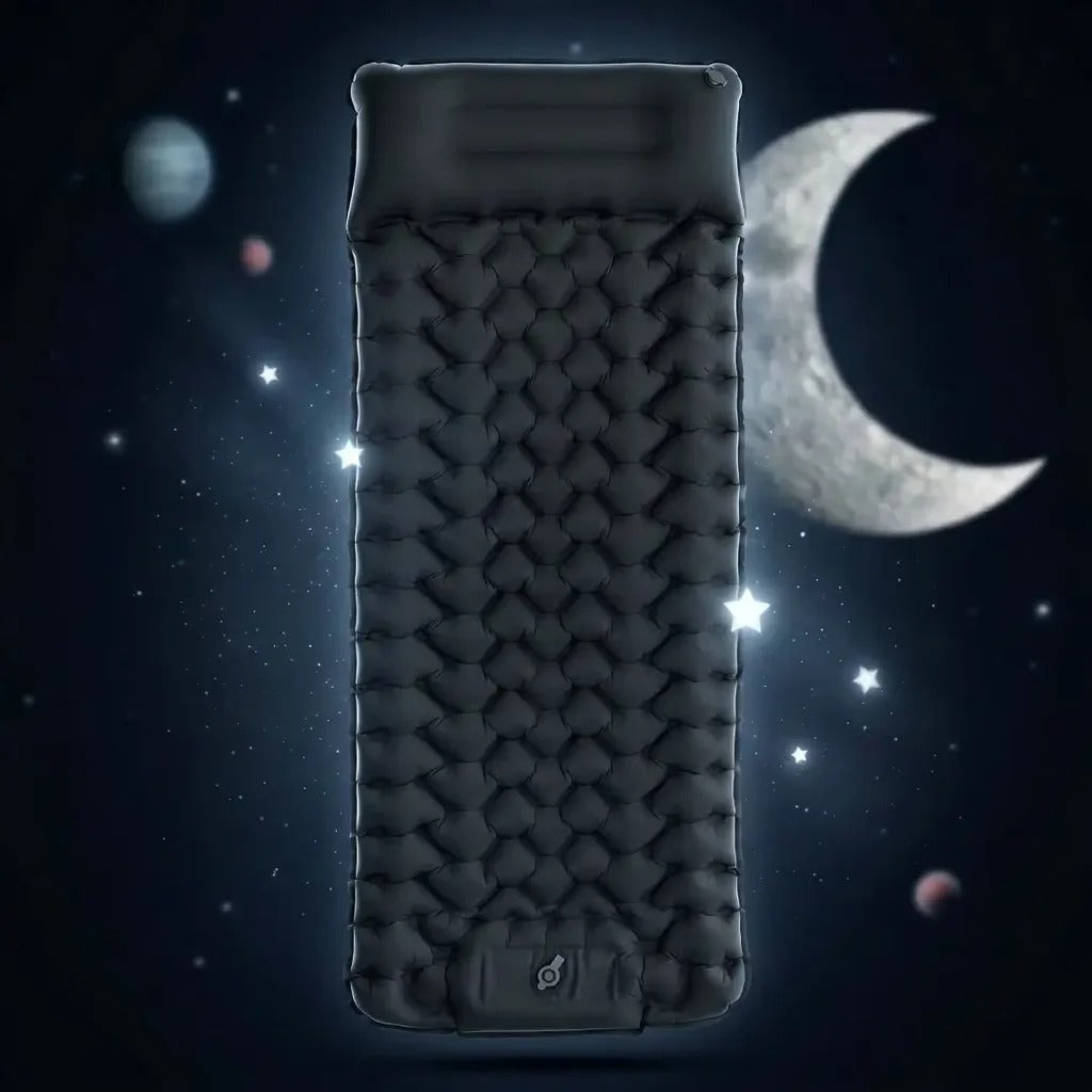 CloudNest™ Zelfopblazende Comfort Slaapmat – Ultiem Comfort Onder de Sterren